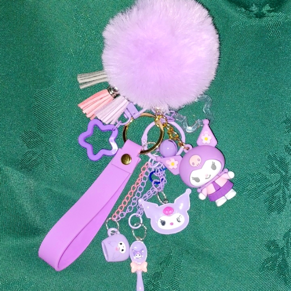 Sanrio Purple Kuromi 💜 Keychain